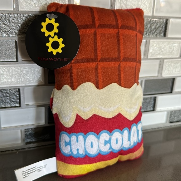 🍫Chocolate Bar Plush Doll Figure Mini Pillow Cushion / 6.5” / Kawaii / NEW - Picture 3 of 13